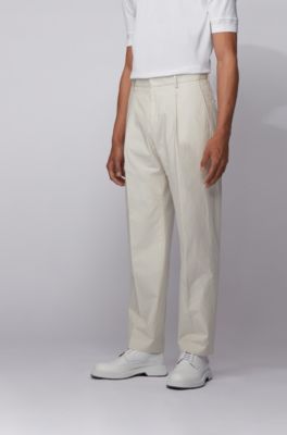 relaxed cotton pants