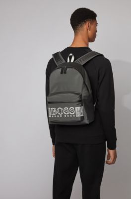 hugo boss laptop backpack