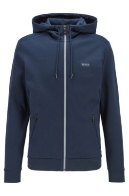 hugo boss zip sweatshirt