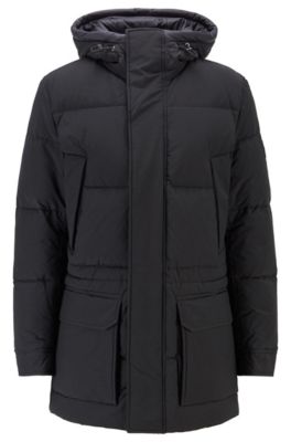 BOSS - Water-repellent down jacket in 