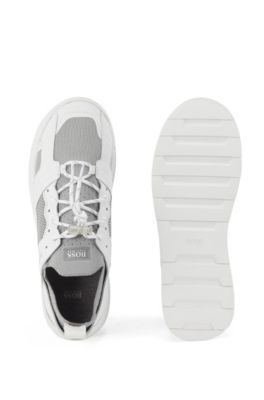 mens hugo boss trainers white