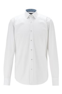 hugo boss regular fit easy iron