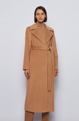 relaxed wool coat