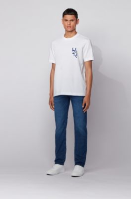 hugo boss lightweight jeans