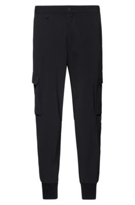 Hugo Boss Slim-fit cargo pants in stretch twill. 1