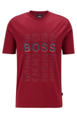 hugo boss mercerised t-shirt