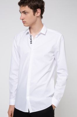 hugo boss slim fit easy iron