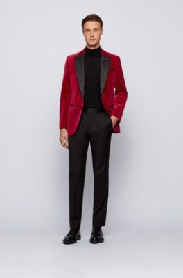 hugo boss velvet jacket