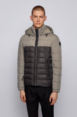 hybrid padded jacket