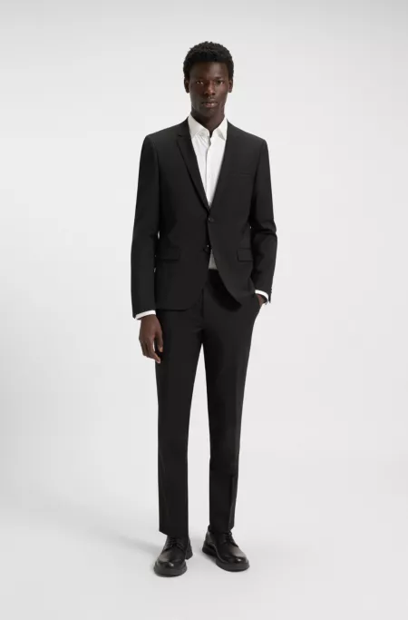 Extra-slim-fit trousers in super-flex fabric