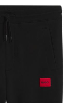 Pantalones de ch&aacute;ndal con logo, Negro