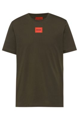 HUGO Diragolino Logo Cotton-Jersey T-Shirt