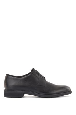 Hugo Boss Italian-made Derby shoes in leather with Outlast® lining. 3
