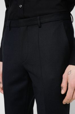 Hugo Boss Extra-slim-fit pants in high-performance cloth. 6