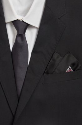 hugo boss tie and pocket square set