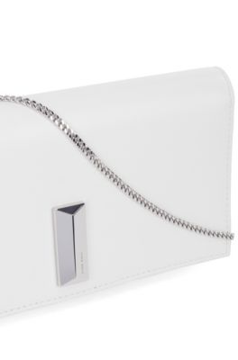 Hugo Boss Mini bag in leather with pyramid-shaped hardware. 8
