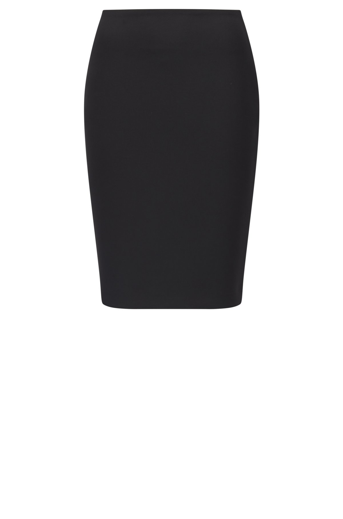 Regular-fit pencil skirt in stretch fabric