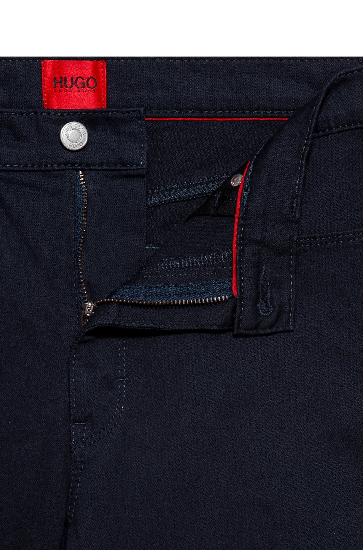 Ged Maestro hjemmehørende HUGO - Extra-slim-fit jeans in comfort-stretch denim