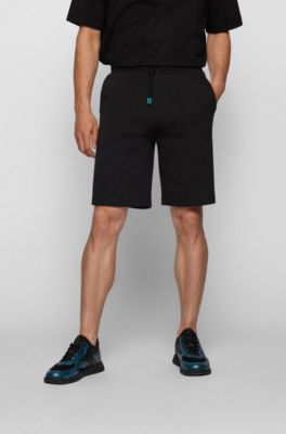 Hugo Boss Relaxed-fit shorts with embroidered logo. 2