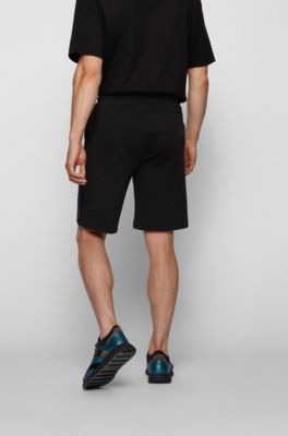 Hugo Boss Relaxed-fit shorts with embroidered logo. 4