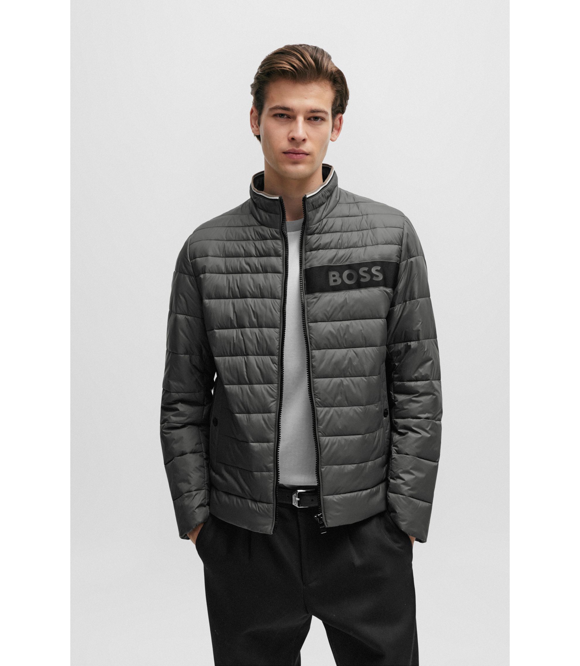 未着用 HUGO BOSS セットアップ 50 マット ベロア HUGO BOSS（ヒューゴ