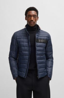 A.P.C. Hugo quilted jacket - Blue