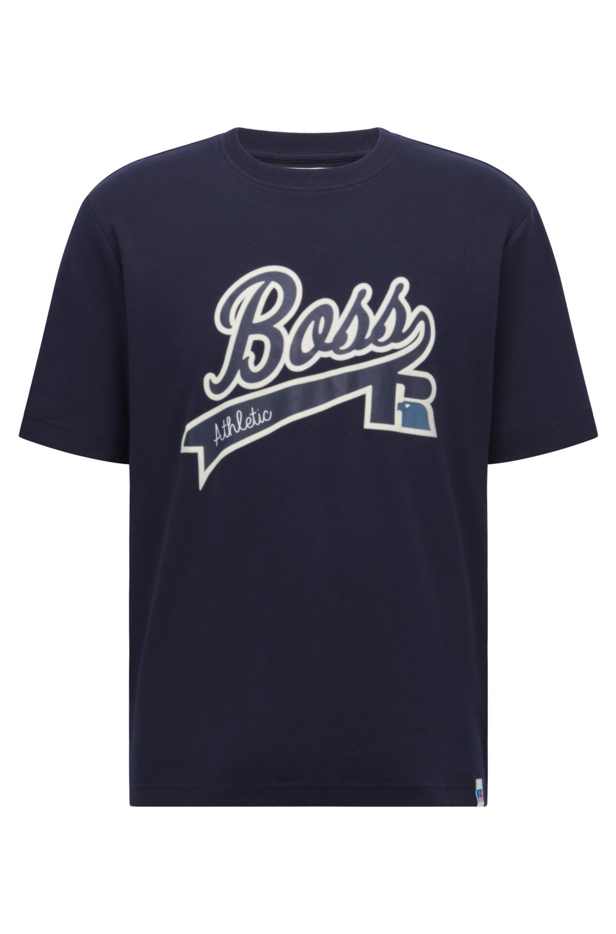 BOSS - Relaxed-fit T-shirt in Pima cotton with exclusive logo