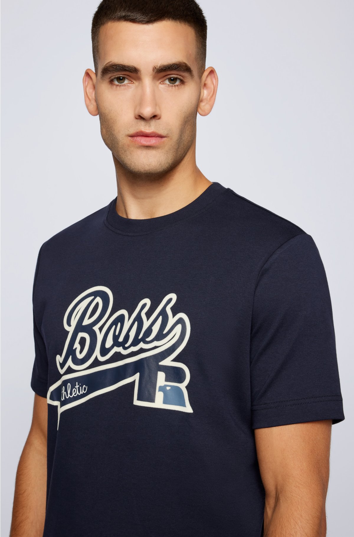 Boss x Russell Athletic Unisex Relaxed-Fit T-shirt