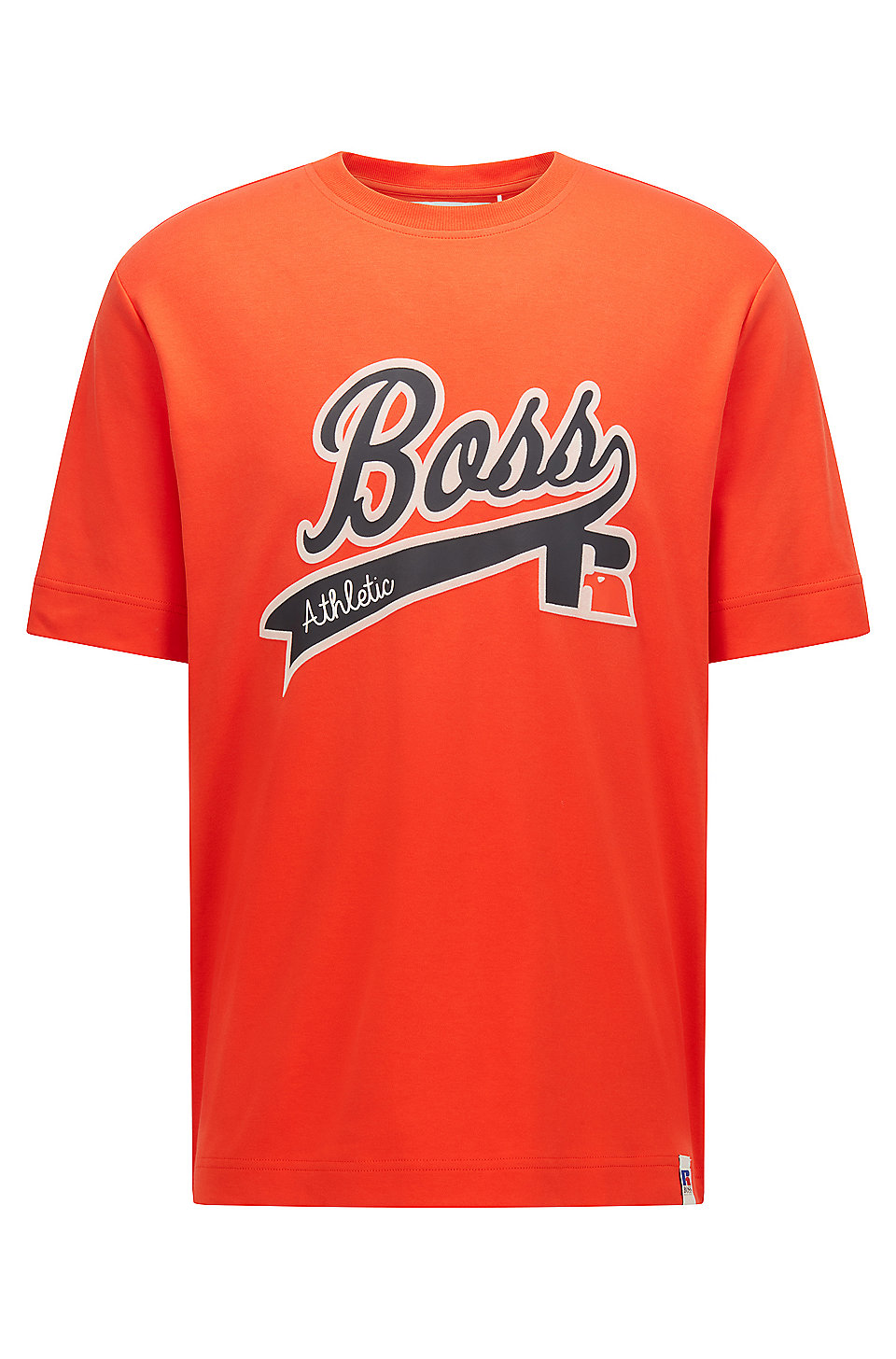 BOSS x Russell Athletic relaxed-fit T-shirt in Pima cotton with exclus