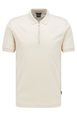 Hugo boss shop zip polo shirt