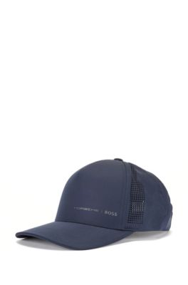 - BOSS Water-repellent cap with exclusive logo and interior sweatband