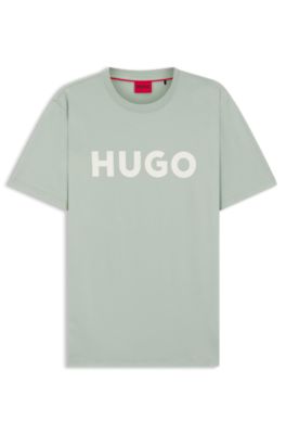 Camiseta de punto de algod&oacute;n con logo estampado, Cal