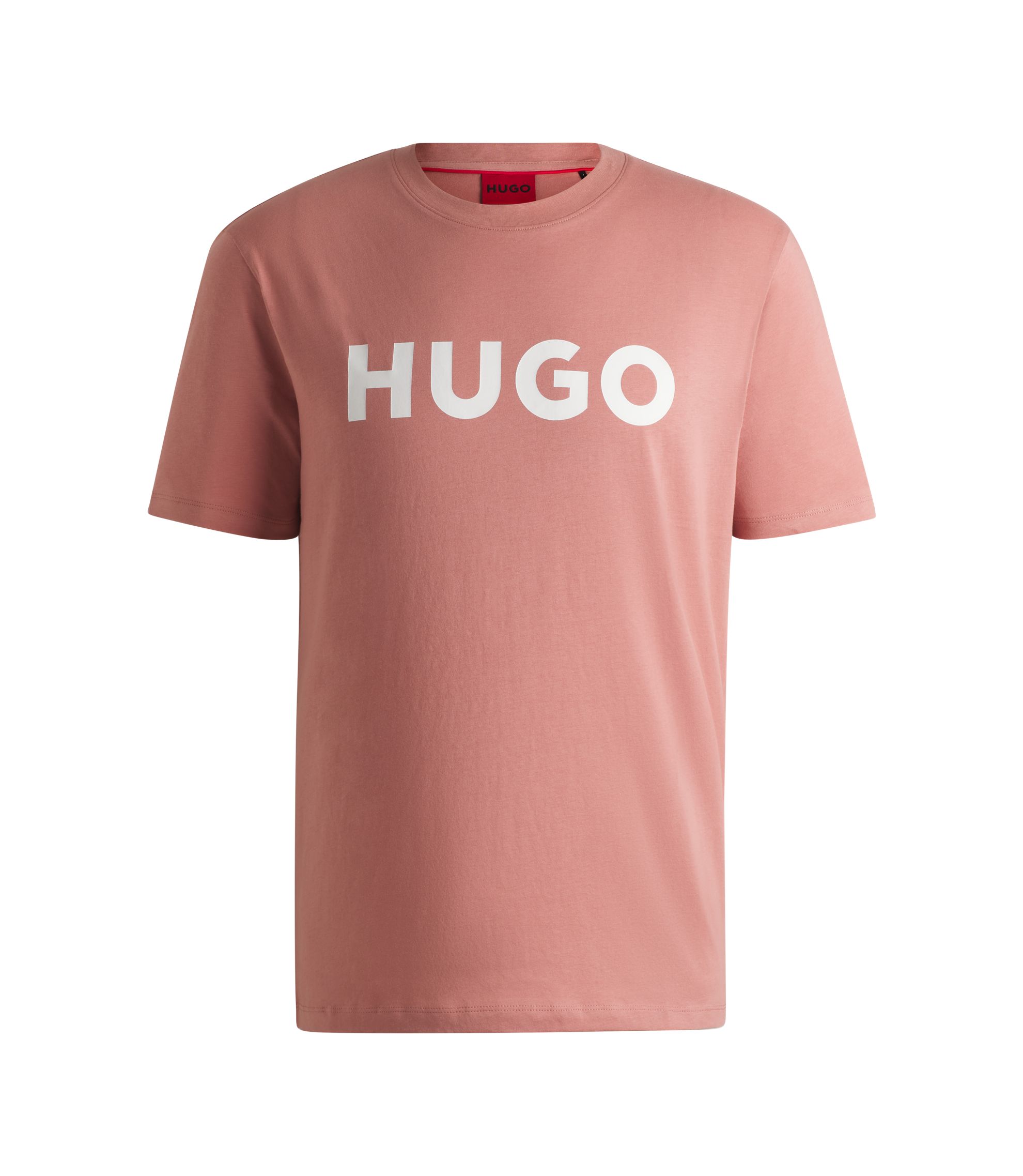 Hugo Men’s Graphic T-Shirt – Casual Short Sleeve Tee | Dulivio Print Comfort Fit Shirt