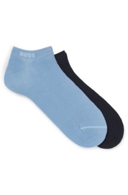 Two-pack of ankle socks, Light Blue