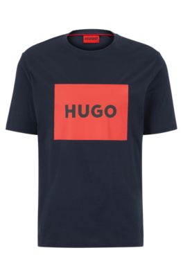 HUGO T-shirt in cotton with box logo