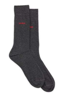 HUGO - Two-pack of regular-length socks in stretch fabric