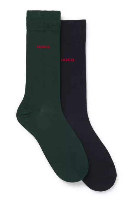 Two-pack of regular-length socks
