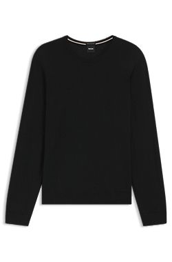 Merino-wool sweater in a slim fit