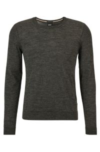 BOSS - Slim-fit sweater in virgin wool