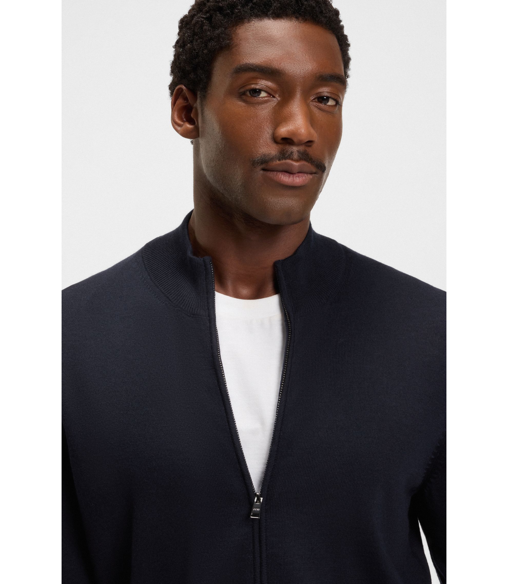 HERG1 【NEW】ミラノリブニットブルゾン・メンズ HERG1 【NEW】ミラノリブニットブルゾン・メンズ ミラノリブニット