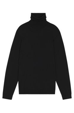 Merino-wool rollneck sweater in a slim fit