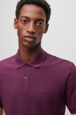 hugo boss pima cotton polo shirt