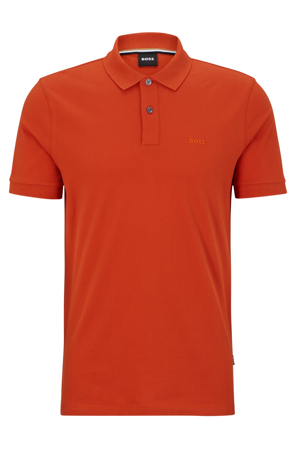 BOSS - Polo shirt with embroidered