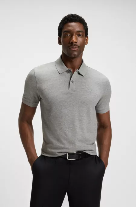 Pallas logo-detail polo shirt in cotton piqué