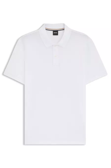 Pallas logo-detail polo shirt in cotton piqué
