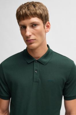 Polo Pallas de piqu&eacute; de algod&oacute;n con detalle de logotipo, Cal