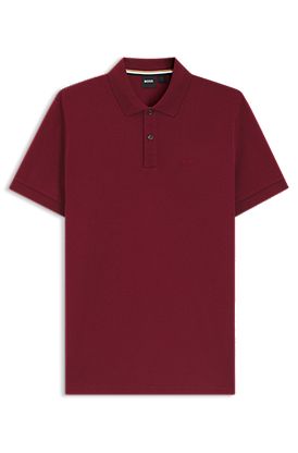 Pallas polo shirt in cotton piqué with logo details