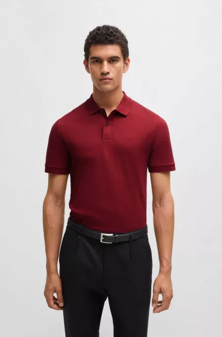 Pallas logo-detail polo shirt in cotton piqué