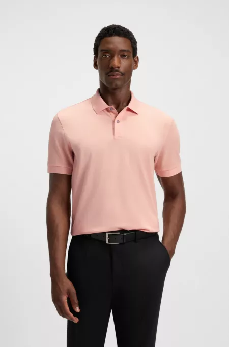 Pallas logo-detail polo shirt in cotton piqué