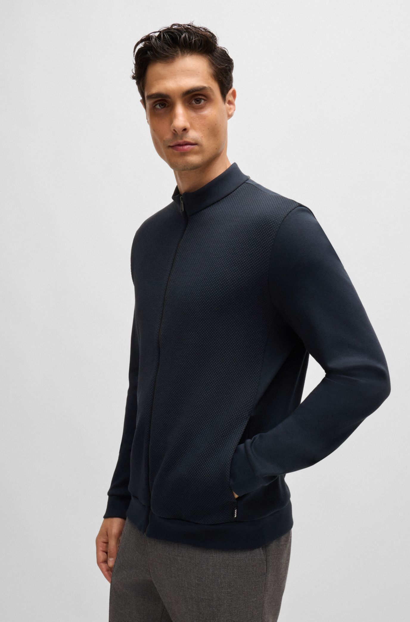 Hugo boss 976 zip sale